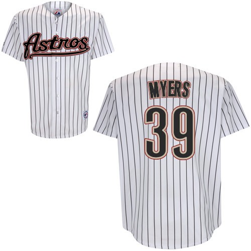 Discount Baseball MLB Jerseys Houston Astros 39 Brett Myers White Cool Base MLB Jersey